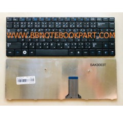 Samsung Keyboard คีย์บอร์ด R418 R420  R423  R425  R428  R429 R439 R440  R463 R464  R465 R467  R468 R470 R478 R480 / RV408 RV410   Series ภาษาไทย อังกฤษ